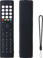 Silikoninis apsauginis dėklas, tinkantis tik „Hisense Smart Vidaa“ televizoriams, originaliems nuotolinio valdymo pultams EN2J36H, EN2F36H, ERF2S36H, EN2D36H, ERF2N36H, atsparus smūgiams, neslystantis