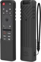 Silikoninis dėklas, skirtas „LG MR25GA Magic Remote“ pultui (2025 m. OLED C5, B5, G5, M5 serijos), atsparus smūgiams ir neslystantis, puikiai priglundantis apsauginis dėklas su rankena, skirtas „LG Smart TV“ nuotolinio valdymo pultui (juodos spalvos)