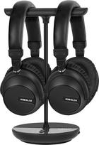 SIMOLIO JH737D2 dvigubos belaidės ausinės televizoriui, „Bluetooth“ ausinės televizoriui su siųstuvo įkrovimo stotele, belaidės ausinės televizoriui vyresnio amžiaus žmonėms, garsumo reguliavimas, be vėlavimo, tiesioginis prijungimas prie garso juostos