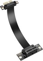 SinLoon PCIe 4.0 X1 90 laipsnių PCI-E 1 x vyriškos ir moteriškos lyties stovo kabelis (10 cm)