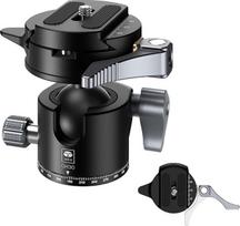 SIRUI GH30 žemo profilio „Arca“ 360° 1/4–3/8 rutulinė galvutė