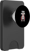 Šis vėl Mueder Lustiger Weihnachtsmann PopSockets PopWallet für MagSafe