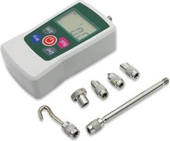 Skaitmeninis jėgos matuoklis Skaitmeninis spindulio matuoklis 10–1000 N Skaitmeninis rodmenų ekranas „Push-Pull“ jėgos matuoklis „Push-Pull“ su foniniu apšvietimu Elektroninis dinamometras Nešiojamasis testeris (30 N)