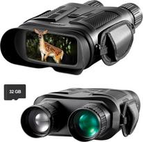Skaitmeninis naktinio matymo prietaisas – 1080P „Full HD“ infraraudonųjų spindulių binoklis su 3 colių TFT LCD ekranu | 6 kartų skaitmeninis priartinimas ir 42 mm objektyvas, naktinio matymo prietaisai, skirti medžioklei ir stovyklavimui