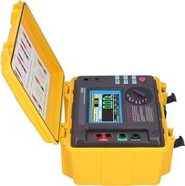 Skaitmeninis plačiajuostis matuoklis, varžų matuoklis, ETCR3520 LCD -Erdungsisolierungstester 5kV Ohmmeter mit Speicherbox (EU-Stecker (100-240 V AC))