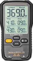 Skaitmeninis saulės energijos MPPT matuoklis, fotovoltinių plokščių maksimalios galios testeris, Pmax, Vmp, Amp, Voc, Lsc matavimas, PV modulio maksimalios galios testeris