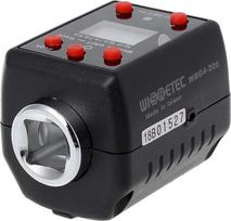 Skaitmeninis sukimo momento raktas su 1,5–1000 Nm adapteriu, 1/4, 3/8, 1/2, 3/4 jungtimis, juodos spalvos
