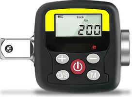 Skaitmeninis sukimo momento raktas. Skaitmeninis sukimo momento adapteris su 1/2 colio jungtimi, skirtas 3/8 colio ir 1/4 colio elektroniniams sukimo momento raktams (automobilių remontui, dviračiams) (6–200 N·m)