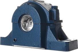 SKF SAF 611 guolio korpusas, 2 varžtai, ketaus, coliai, korpuso ilgis 11", varžtų skylių tarpas 8-13/16"