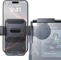 SKTU automobilinis mobiliojo telefono laikiklis, skirtas „Toyota Rav 4 Prime XSE“ (2021–2022 m. modeliai), 360° pasukamas laikiklis su vieno mygtuko atsegimo mechanizmu, skirtas 9 colių navigacijos ekranui; „Toyota“ priedai, skirti „iPhone“, „Galaxy“, „Ma