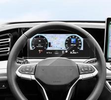 SKTU Pack of 2 Screen Protectors for VW Tiguan 3 2024 2025 Instrument Panel Digital Cockpit Protective Film Made of PET Scratch-Resistant 10.25 Inches