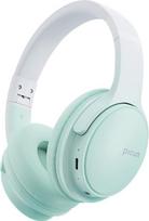 SLuB belaidės ausinės su ausų apvadu, sulankstomos „Bluetooth“ ausinės, HD stereo garsas, įmontuotas HD mikrofonas, 30 valandų veikimo laikas, tinka naudoti su mobiliuoju telefonu, kompiuteriu, televizoriumi, žaidimais, lauke, biure (žalios)