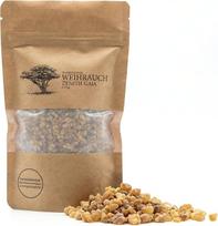 Smilkalai rūkymui 100 g - Boswellia Papyrifera iš Eritrėjos - natūrali gryna bažnytinės kokybės smilkalų derva - smilkalai / bažnytiniai smilkalai - kompostuojama pakuotė