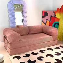 Sofa-lova su lovos dėže, kampinė sofa su miego funkcija - sofa - kampinė sofa - sofa su lovos dėže - L formos - sofa-lova - universali, 2,2 x 2 cm
