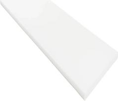Sofos atraminė pagalvėlė – 5/8 cm storio, didelio tankio, balta putų pagalvėlė, minkštoji pagalvėlė, atsarginė pagalvėlė sofos sėdynėms (140x40x5 cm)