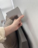 Sofos lentyna, užpakalinis tarpas tarp sofos pagalvių, siauras konsolinis staliukas už sofos, lentyna miegamajame, sofos lentyna (15 cm pločio tarpas, 60 cm (23 5/8 colių))