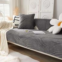 Sofos užvalkalas, I formos kampinė sofa, aksominis, U formos sėdimoji dalis, šunims ir katėms skirtas sofos apsauginis užvalkalas, elastingas, be porankių, vandeniui atsparus sofos užvalkalas, antklodė, sofos apsauginis užvalkalas, 1/3/2/4 vietų, CC 110 x