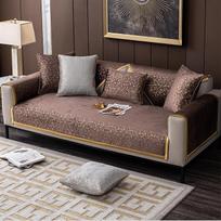 Sofos užvalkalas, kampinė sofa, L formos sofa, 1, 2, 3, 4 vietų, šiuolaikinio stiliaus sofos užvalkalas, auksinės tekstūros sofos apsauga, neslystantis sofos užklotas, sofos apsauga nuo šunų ir kavos, 90 x 160 cm