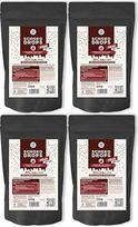 Šokoladiniai lašeliai be cukraus "No Sugar Sugar Chocolate Drops Minis Dark" su 60% kakavos (1 kg) be pridėtinio cukraus, saldinti eritritoliu ir stevija (4 x 250 g)