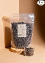 Šokoladiniai saldainiai su ksilitoliu, 2 x 500 g, veganiškas tamsusis šokoladas, be pridėto cukraus, skirti kepimui ir papuošimui