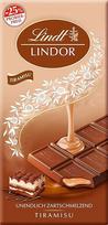 Šokoladinis batonėlis "Lindt Lindor" Tiramisu Promotion | 100 g batonėlis | Pieno šokoladas su švelniu tirpstančiu maskarponės kavos įdaru | Šokoladinė dovana | Šokoladinė dovana |