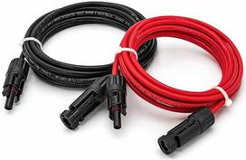 SOLIDSPARK saulės modulio prailginimo kabelis, 6 mm² – MC4 jungtis – 3 m | H1Z2Z2-K | TÜV SUD | 5 klasės alavuotas varis | 40 A, 1500 V DC | Be halogenų | 30 metų tarnavimo laikas