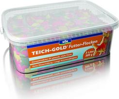 Söll Pool Gold Food Flakes - Visavertis maistas visoms dekoratyvinėms žuvims - Schwimmfähige Pond Sticks