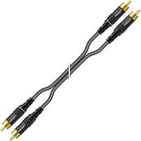 Sommer Cable ON81-0075-SW SC Onyx 2025 MKII Stereo RCA kabelis originalus + HI-CM06 jungtis 0,75 m juodas