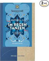 SONNENTOR „Laimė – tai šokis lietuje“, 18 dvigubų maišelių, 27 g (2 vnt. pakuotė)
