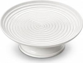 Sophie Conran – torto lėkštė su kojele, 32 cm x 6 cm – balta