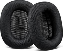 SOPROM ausų pagalvėlės, skirtos "Airpods Max" ausinėms per ausis, su patvariu tinkleliu, minkštomis putomis ir magnetu - juodos spalvos