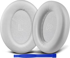 SOULWIT pakaitiniai ausų įdėklai "Bose QuietComfort (QC) Ultra Wireless" ausinėms, minkštesnės baltyminės odos ausų įdėklai, didelio tankio triukšmą slopinančios putos, ypač stori