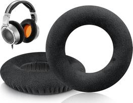 SOULWIT Profesionalūs veliūriniai pakaitiniai ausų įdėklai "Neumann NDH 30" (NDH30) studijinėms ausinėms, didelio tankio putų įdėklai