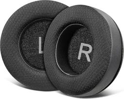 SOULWIT tinklinio audinio pakaitinės ausų pagalvėlės AKG Pro Audio K52 K72 K92 K240 K241 K242 K271 K272 K550 K551 K553 S MKII MK2 ausinėms su triukšmo izoliacijos putomis, ypač storos