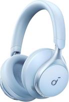 soundcore by Anker, Space One belaidės ausinės, aktyvus triukšmo slopinimas, 2 kartus stipresnis balso slopinimas, 40 val. atkūrimas, programėlė, Hi-Res Audio, Bluetooth 5.3 (dangiškai mėlynos spalvos) (restauruotos)
