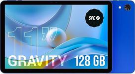 SPC Gravity 11 colių „Android“ planšetinis kompiuteris HD, 128GB, 4GB RAM, mėlynos spalvos | 11 colių ekranas, 6000 mAh baterija, dviejų dažnių „Wi-Fi“, „Android 14“, aštuonių branduolių procesorius, „Bluetooth“ ryšys