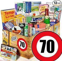 Speciali dėžutė / Ostprodukte / 70-asis gimtadienis / Dovanų rinkinys Motina