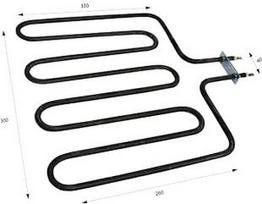 SPEEM 2KW 230V 260 x 300 x 330 mm Sauna Heater Element for Home or Commercial Saunas