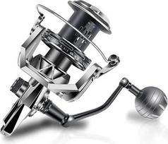 Spiningo ritė Lydinio ritė Plieno guolių pavara Metalinė ranka Jūros valtis Žvejybos ritė 35 kg Max Drag Saltwater Fishing Reel Carp Reel Roller