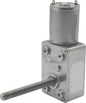 Sraigtinis reduktoriaus variklis M6 x 50 mm, ilgas velenas, 6 V, 12, 24 DC (24 V, 66 aps/min)
