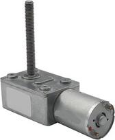 Sraigtinis reduktoriaus variklis, 12 V, didelė sukamoji jėga, velenas M6, 6 mm x 50 (40 aps./min. – 12 V)