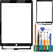 SRJTEK atsarginė dalis „iPad Pro 12.9“ (2017 m., 2-oji karta) – 2-oji ekrano keitimo dalis A1671 A1670: jutiklinis ekranas, skaitytuvas, stiklas, jutiklis (be LCD ekrano) (juoda)