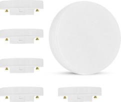SSC-LUXon 6 x reguliuojamo ryškumo LED GX53 lemputės 6 W šiltai baltos spalvos 120° spindulių kampo 230 V
