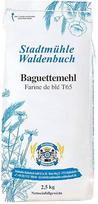 Stadtmühle Waldenbuch Baguette Flour, Farine de Blé T65, Baguette de Tradition Française, 2,5 kg
