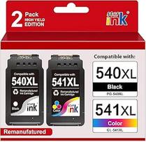 Starink PG-540/CL-541 XL suderinama su "Canon" spausdintuvų kasetėmis 540 541 XL Multipack 2-Pack (1 juoda, 1 spalvota kasetė), skirta "Canon Pixma TS5150 MG3650 MG3600 MG4250 MX475 MX375 MX535 MG3150 MG35