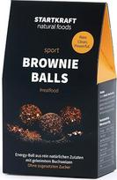 STARTKRAFT Brownie Balls Paleo - 150 g pakuotė - energetiniai rutuliukai be cukraus priedų ir su datulėmis - su daigintomis sėklomis ir supermaistu - be glitimo ir laktozės - šokoladiniai saldainiai
