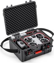 STARTRC Avata 360 dėklas, vandeniui atsparus kietas dėklas, skirtas DJI Avata 360 Fly More Combo priedams DJI RC 2/RC Motion 3 valdikliui, akiniams N3, 6 baterijoms ir įkrovikliui [tik dėklas]