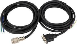 STEPPERONLINE 2,7 m AWG18 variklio ir kodavimo įtaiso kabelis, skirtas „Nema 34“ uždarojo kontūro varikliui
