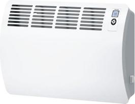 STIEBEL ELTRON 237833 CON 20 „Premium“ elektrinis sieninis konvektorius, 2 kW, skirtas maždaug 25 m² plotui, VDE sertifikuotas, LCD ekranas, savaitinis laikmatis, 120 minučių trumpalaikis laikmatis, tylusis režimas, energijos taupymo funkcija, baltos spal