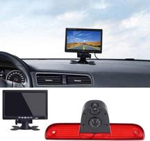 Su 7 colių LCD monitoriumi, naktinio matymo HD dvigubomis kameromis, parkavimo pagalba, stabdžių žibintu ir dviguba atbulinės eigos kamera; skirta verslo klasės MPV, SUV, autobusams, furgonams / „FIAT Ducato X250“, „X290“, autobusams / „Peugeot Boxter“, „